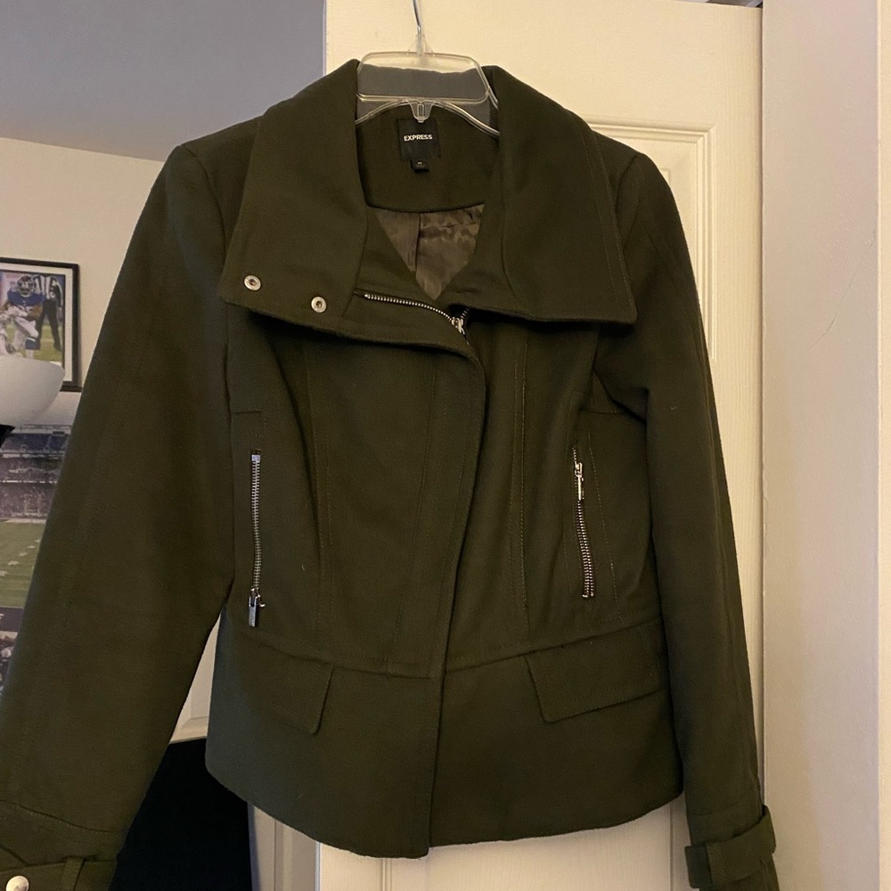 Express biker/bomber jacket